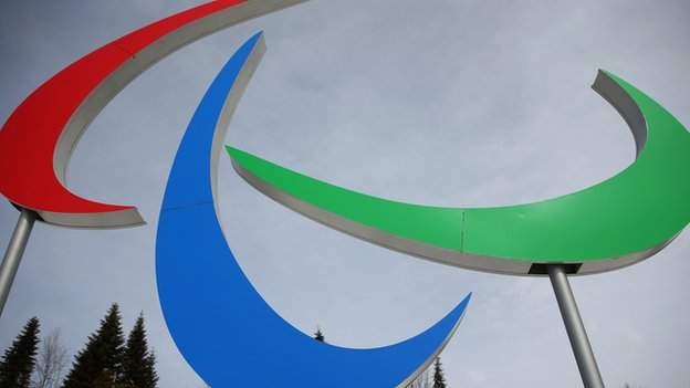 The Paralympic Agitos symbol