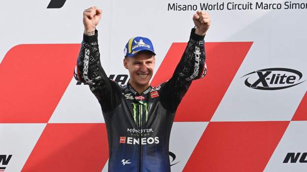 MotoGP: Yamaha's Fabio Quartararo becomes first Frenchman to win title