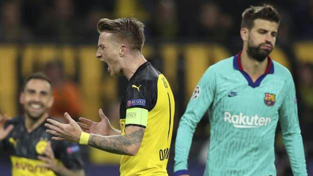 Dortmund 0-0 Barcelona: Marc-Andre Ter Stegen Saves Marco Reus' Penalty ...