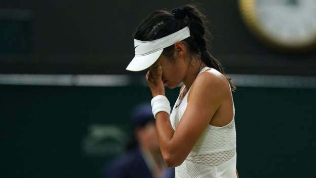 Wimbledon 2021: Emma Raducanu is 'feeling better' after retiring from fourth-round match