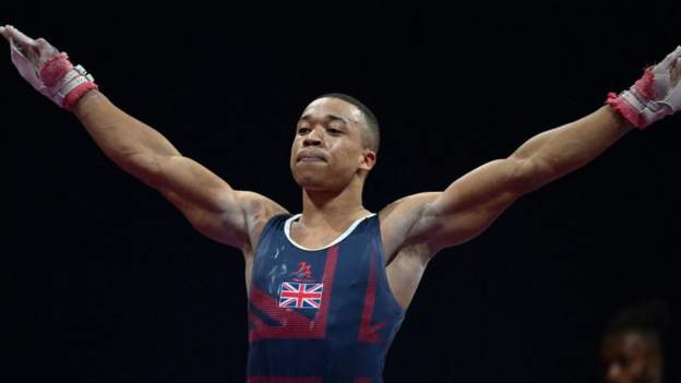 European Championships Munich 2022: GB's Joe Fraser wins landmark all-around gold