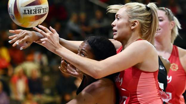 Netball World Cup 2023 results: England 89-28 Fiji - Red Roses dominate to seal semi-final spot