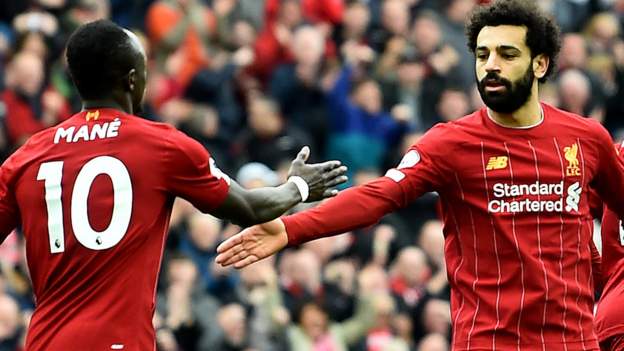 Liverpool 2-1 Bournemouth: Leaders win to go 25 points clear - BBC Sport