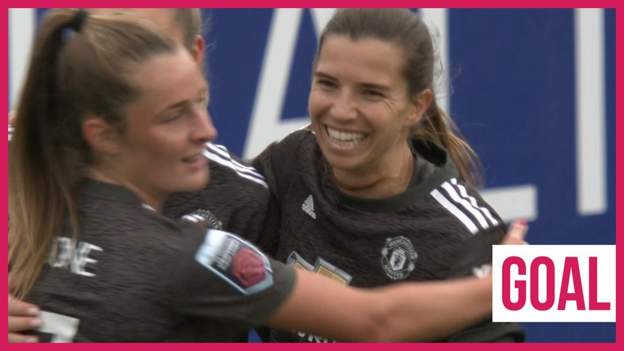 WSL: Tobin Heath doubles lead for Manchester United against West Ham