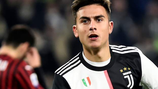 Juventus 1-0 AC Milan: Ronaldo substituted as Dybala grabs winner