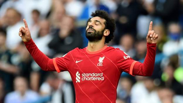 Leeds 0-3 Liverpool: Mohamed Salah reaches 100 Premier League