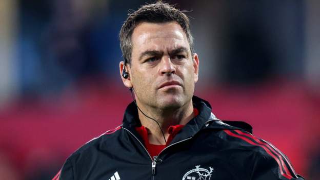 Johann van Graan: Head coach to leave Munster after rejecting contract extension