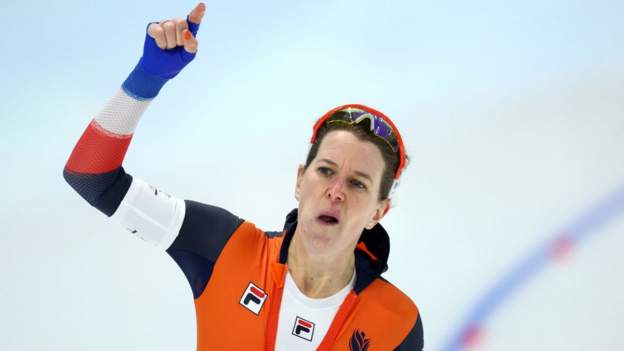 Winter Olympics: Ireen Wust wins 1,500m gold and sets record