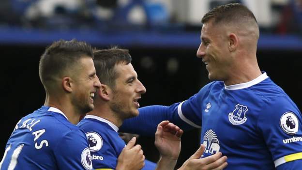 Everton 10 Stoke City  BBC Sport