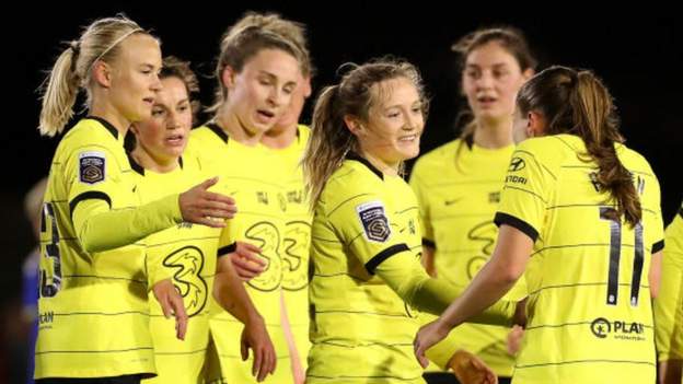 Everton Women 0-3 Chelsea Women: Blues close gap on WSL leaders Arsenal with emphatic victory