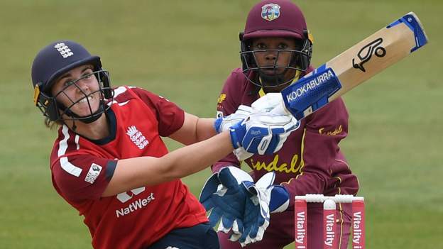 England v West Indies: Nat Sciver was 'saving my best' for BBC TV thumbnail