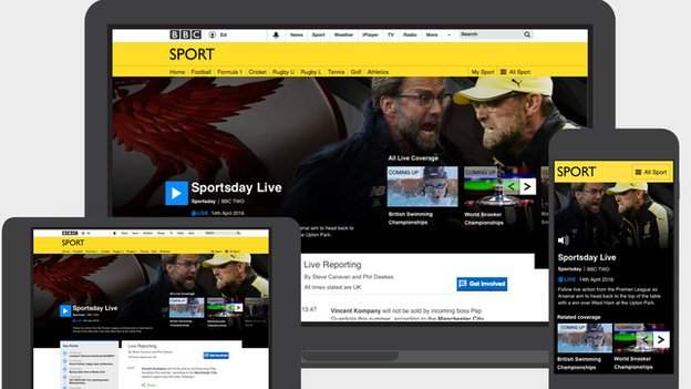 Changes to BBC Online live event pages - BBC Sport