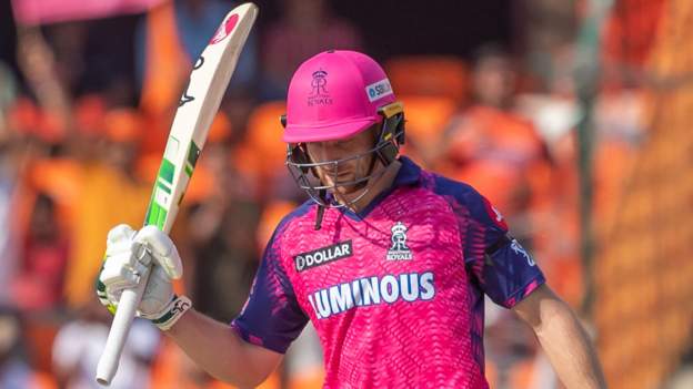 Buttler hits 54 off 22 balls as Royals win in IPL