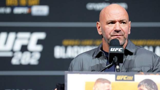 UFC president Dana White and wife sorry after hitting each other in Mexico