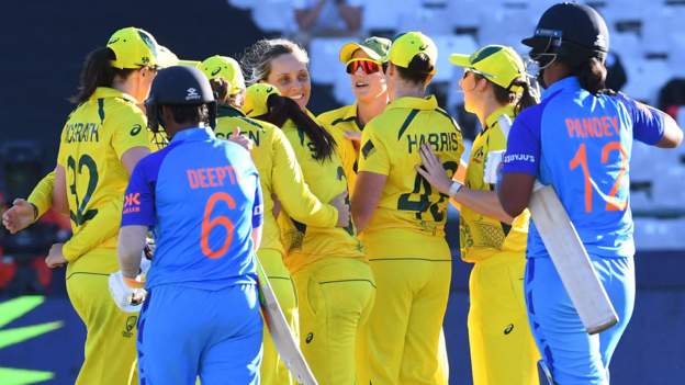 Australia edge past India in semi-final thriller
