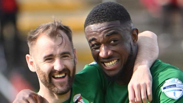 Glens beat 10-man Reds in European play-offs final