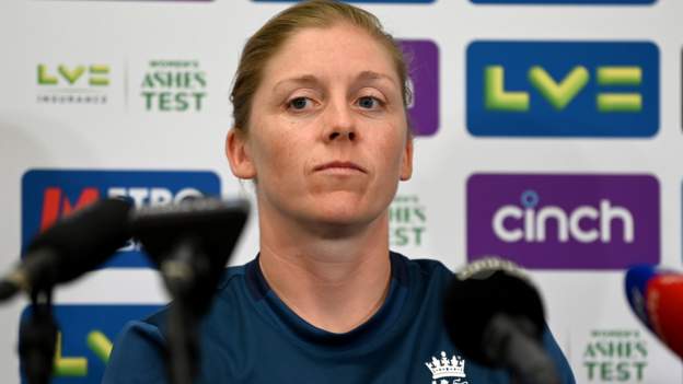England captain Heather Knight previews ICEC report amid 'ironing' remark
