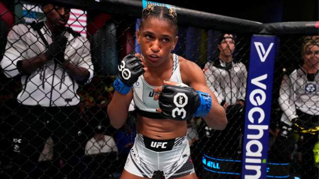 Angela Hill: The UFC fighter whose family are part of UFO folklore - BBC  Sport