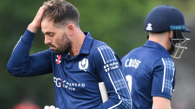 World Cup League 2: Scotland suffer two-wicket defeat by USA - BBC Sport
