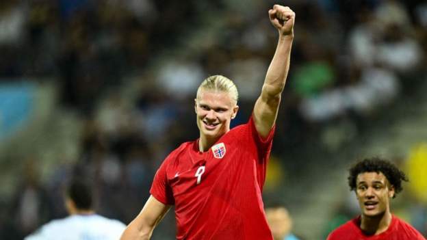 Cyprus 0-4 Norway: Erling Haaland scores twice to keep Euro hopes alive