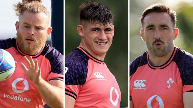 Rugby World Cup 2023: Ireland trio in contention to face South Africa after injuries