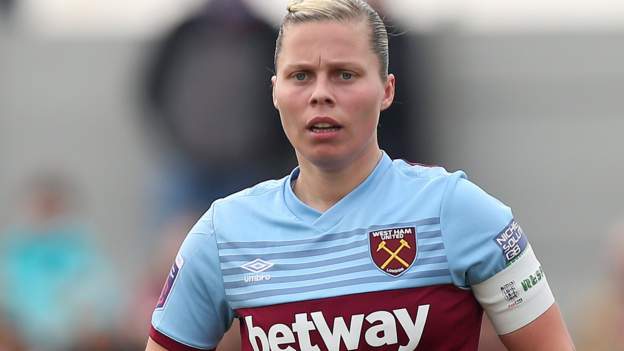 Gilly Flaherty: West Ham Women captain opens up on mental health - BBC ...