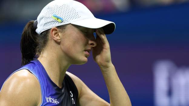 US Open 2023 results: Iga Swiatek loses to Jelena Ostapenko in New York