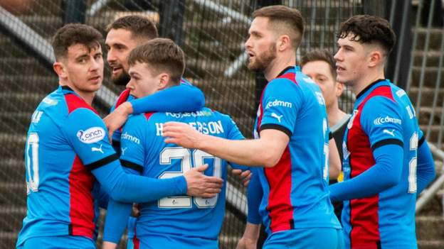 Ayr United 1-2 Inverness Caledonian Thistle: Visitors come back to win ...