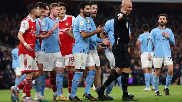 Arsenal and Man City charged over player conduct