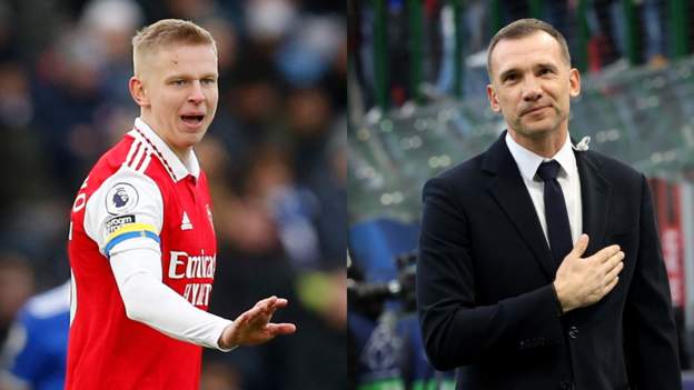 Zinchenko & Shevchenko to lead Ukraine charity teams