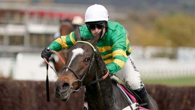 Jonbon cruises to Shloer Chase win at Cheltenham