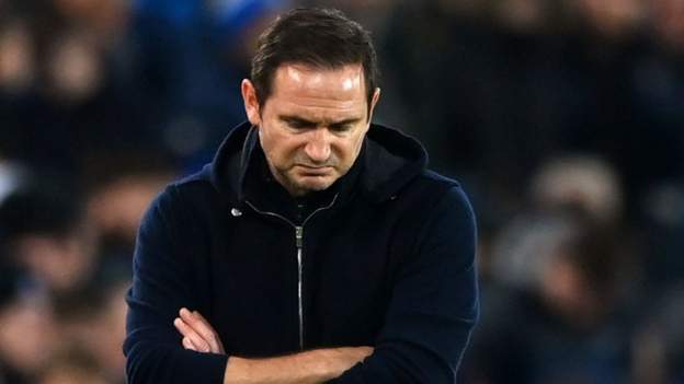 <div>Everton 1-4 Brighton & Hove Albion: Seagulls pile pressure on Frank Lampard with emphatic win</div>