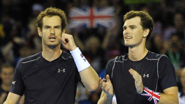 <div>Andy & Jamie Murray may play together for last time in Scotland at Battle of Brits</div>