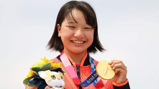 Tokyo Olympics: Momiji Nishiya wins skateboarding gold at just 13