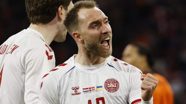 Netherlands 4-2 Denmark: Christian Eriksen scores on Denmark return