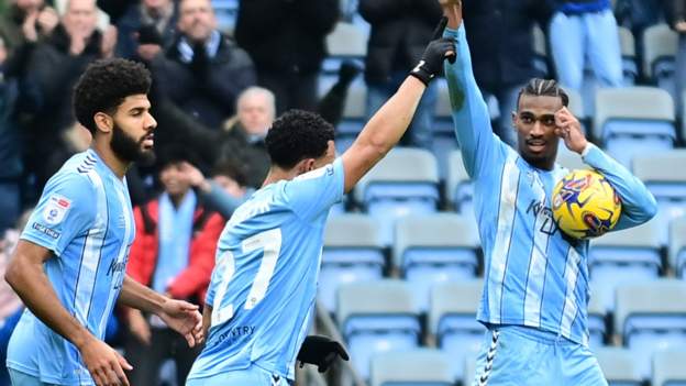Wright double beats Millwall as Coventry hit top six