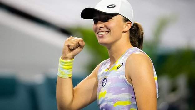 Miami Open: Iga Swiatek to become world number one after Ashleigh Barty retireme..