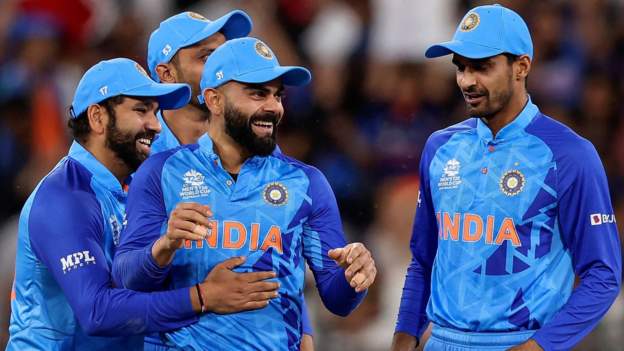 T20 World Cup: India set up England semi-final with 71-run win over Zimbabwe