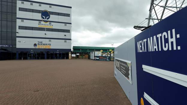 Worcester Warriors suspended by RFU after failing to meet funding deadline