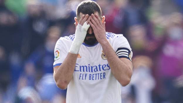 Getafe 1-0 Real Madrid: Spanish league leaders suffer shock defeat