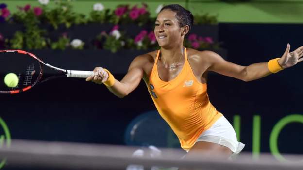 Monterrey Open: Heather Watson beats Kirsten Flipkens in final - BBC Sport