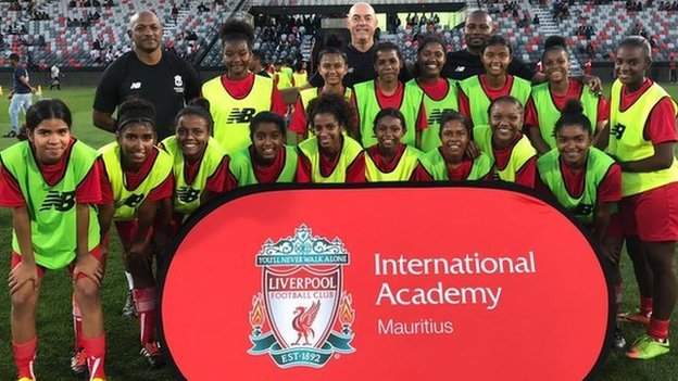 Liverpool Launch International Football Academy In Mauritius - BBC Sport