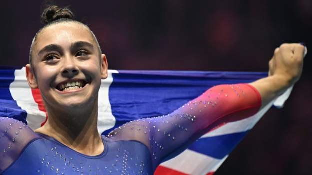 Gymnastics World Championships 2022: GB's Jessica Gadirova claims floor gold