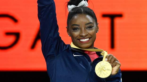 Simone Biles: American Equals World Championships Record With 23rd ...