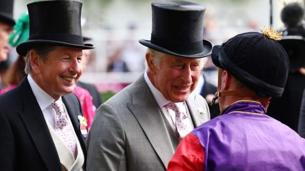 Royal Ascot: Desert King Charles wins the King George V Stakes with Desert Hero