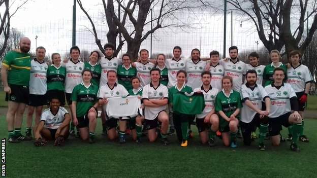 The Lyon and Clermont-Ferrand teams together after a tournament in 2018