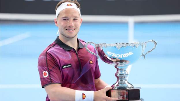 Australian Open 2023 results: Alfie Hewett beats Tokita Oda to win first Melbourne singles title