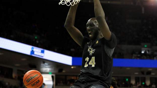Meet Tacko Fall the 7ft 5in basketball star who is still growing
