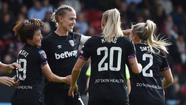 Aston Villa 1-2 West Ham: Hammers end Villa's perfect WSL start