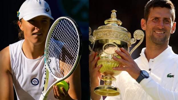 Swiatek and Djokovic headline day one at Wimbledon